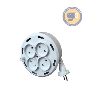 چند راهی برق امگا 4 خانه سیم جمع شو 7 متری