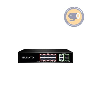 سوییچ شبکه poe-elkato-EL-1SB0820BP-120W
