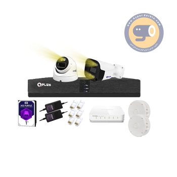 پکیج 2دوربین 5مگاپیکسل کیوپلاس کد168