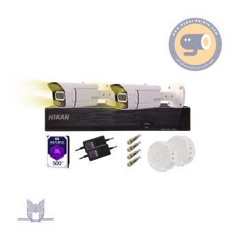 پکیج 2دوربین 2مگاپیکسل هیکان کد100