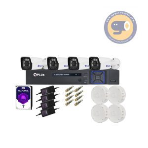 پکیج 4دوربین 2مگاپیکسل کیوپلاس کد140