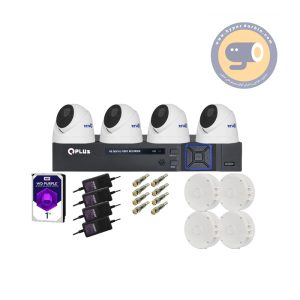 پکیج 4دوربین 2مگاپیکسل کیوپلاس کد142