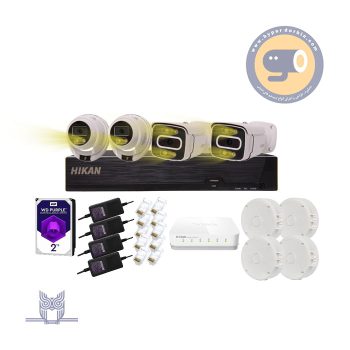 پکیج 4دوربین 5مگاپیکسل هیکان کد162