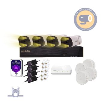 پکیج 4دوربین 5مگاپیکسل هیکان کد157