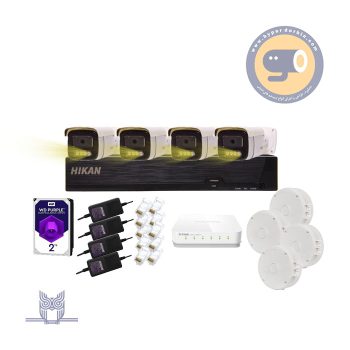 پکیج 4دوربین 5مگاپیکسل هیکان کد158