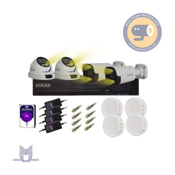 پکیج 4دوربین 2مگاپیکسل هیکان کد120