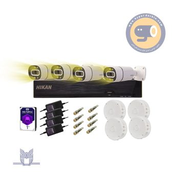 پکیج 4دوربین 5مگاپیکسل هیکان کد111