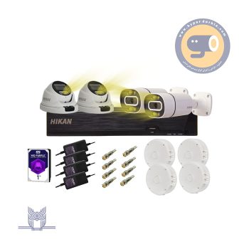 پکیج 4دوربین 5مگاپیکسل هیکان کد119