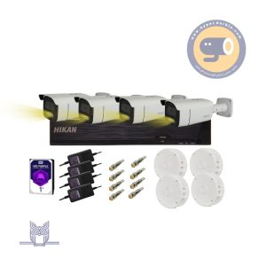 پکیج 4دوربین 5مگاپیکسل هیکان کد117