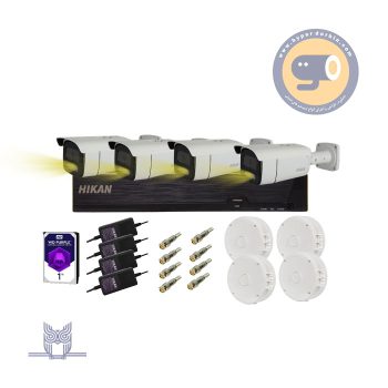 پکیج 4دوربین 2مگاپیکسل هیکان کد116