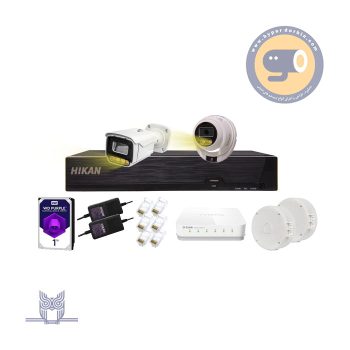 پکیج 2دوربین 5مگاپیکسل هیکان کد155