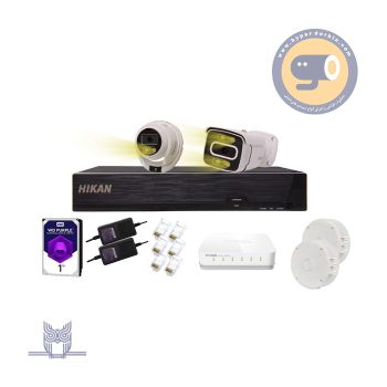 پکیج 2دوربین 5مگاپیکسل هیکان کد154