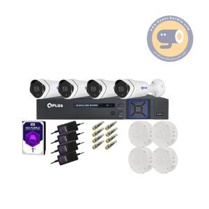 پکیج 4دوربین 2مگاپیکسل کیوپلاس کد173