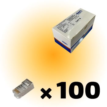 بسته 100 عددی سوکت CAT6 SFTP