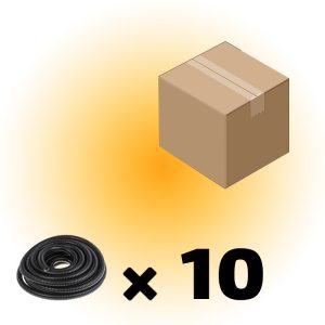 مجموعه 10 عددی لوله پلی فلکس سایز 29 حلقه 25 متری مشکی