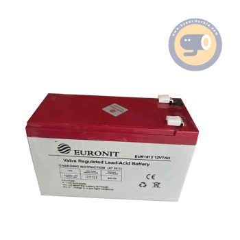 باتری 12 ولت 7 آمپر برند یورونیت