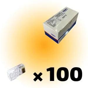 بسته 100 عددی سوکت CAT6 UTP