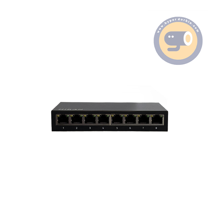 HK-SW-G0800_21 سوییچ شبکه هیکان مدل HK-SW-G0800