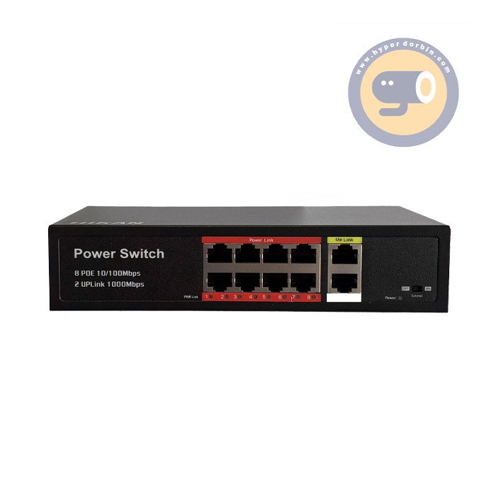 HK-SW-P0802G__5_11 سوییچ شبکه هیکان مدل HK-SW-P0802G